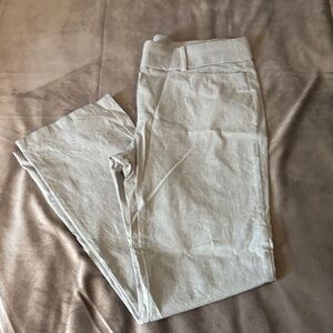 Maurices Light Gray Straight Leg Pants